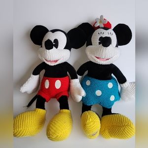 Disney crochet dolls